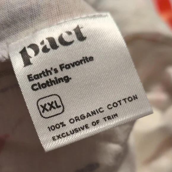 Pact Dayspring Staycation Sleep Pants 2XL 100% ORGANIC COTTON - Picture 5 of 5
